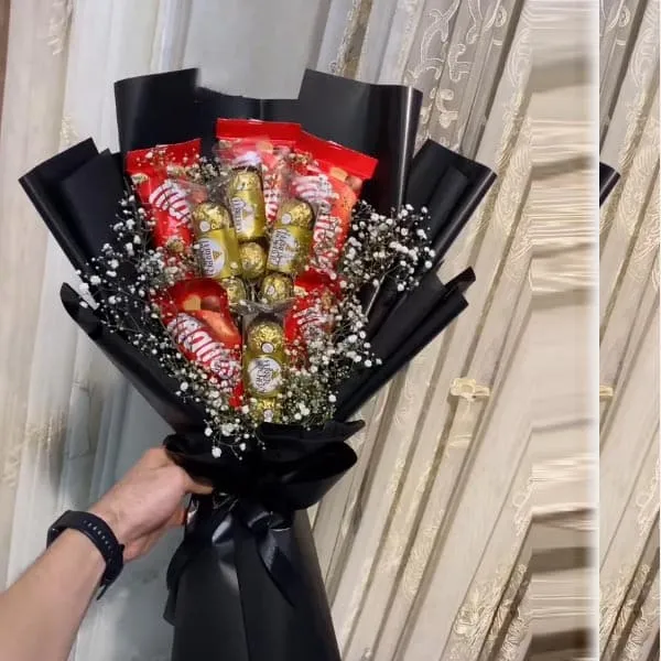 rocher-and-maltesers-bouquet